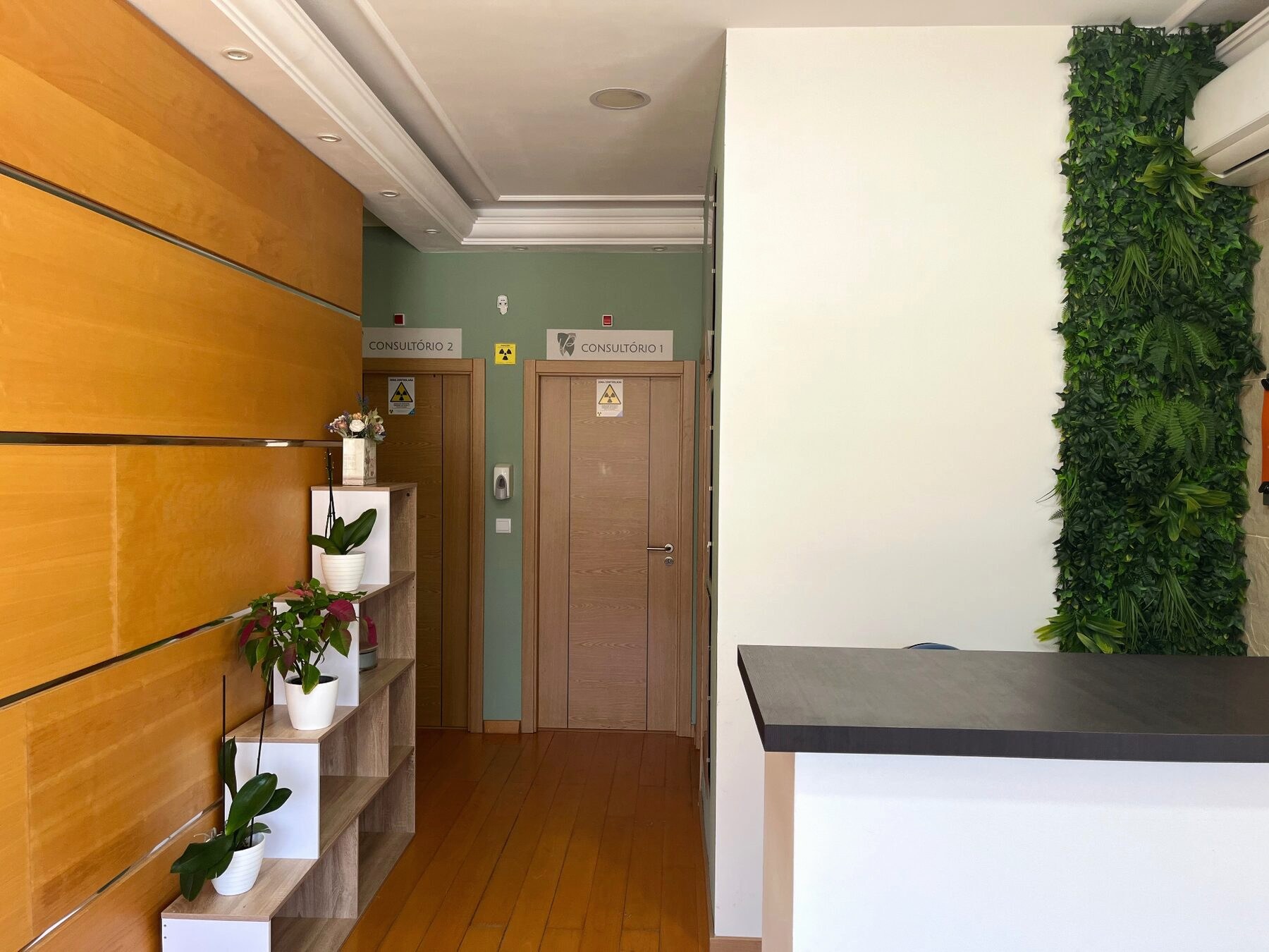 Receção da clínica Upgrade Clinic